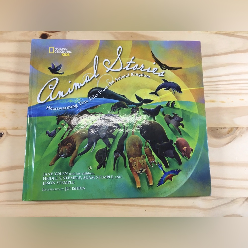 National Geographic Kids Animal Stories Hardcover Book Childrens teacher school